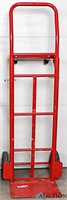 Red Metal Two Wheel Hand Truck Cart
