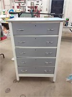 Vintage painted wood dresser