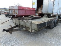 7ft. x 16ft. Car Trailer w/ Drive over Fenders