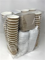 Disposable coffee mugs with lids