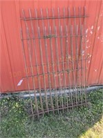 2 Iron Gates. Approx. 39" x 60"