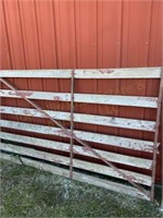 Farm Gate. Approx. 91" W x 55"T. Needs Repair