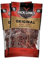 Jack Link’s Beef Jerky, Original, (2) 9 oz. Bags