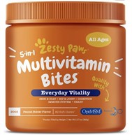 Zesty Paws 5-in-1 Multivitamin with MSM & CoQ10