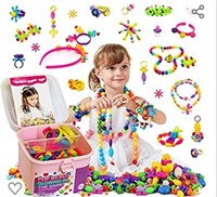 Holiky Pop Beads For Kids 600 Pieces, DIY Jewelry