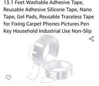 13.1 Feet Washable Adhesives