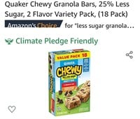 Quaker Chewy Variety Pack Best Before >