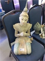 Asian inspired statue