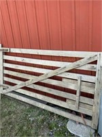 Wooden Barn Gate. Approx. 98" x 48"