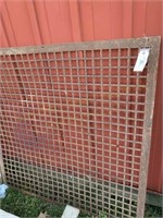 Steel Grate Approx. 50" x 49"