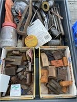 Lot of Dies, Punches, and More. Crate Not
