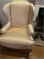 Pair of Queen Anne Wing Chairs