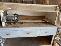 Sears Lathe and Work Bench. Works