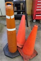 Highway Cones And Wheel Chock