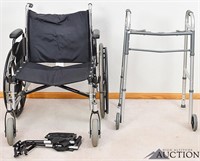 Invacare Tracer SX5 Wheelchair, Guardian Walker