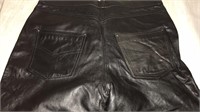 Leather pants. European size 52