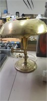 Extendable  brass desk lamp
