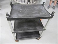 24" HD Poly 3tier Work Station Cart
