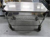 36" Metro 3tier 26" tall Cart w/ Stainless Top