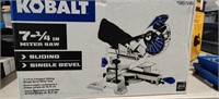 (Lowe's). Brand New Kobalt 7 1/4 Sliding Miter
