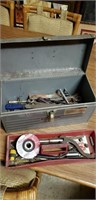 Mechanics Toolbox and Lot of zvintage and Other