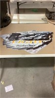 Budweiser Ice Draft beer metal sign 35x25