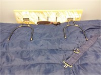 Horse Blanket, Cowboy Hat Rack, Spur Strap