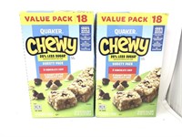 Quaker Chewy Granola Bars, Variety Value Pack, 18