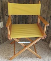 Chair-Commanders Chair H 33" W" 21.5 D 17" Fold