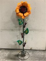 5ft Metal Sunflower w/Working Ants