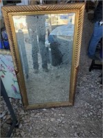 Large Gilt Framed Mirror