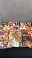 Set of 6 Collector Velvet Magazines