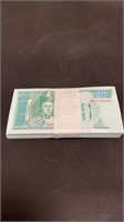 Set of Mongolian 10 Paper Bills