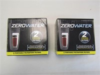 2 Boxes of 2 ZeroWater Filters For Portable Water