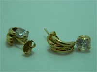 Yellow Gold Earrings