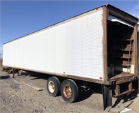 Semi truck trailer. About 45' INCLUDES CONTENTS