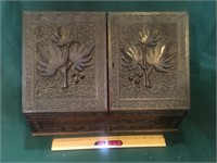 Carved Letter Box