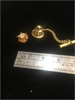 Diamond Tie Tack or Scatter Pin
