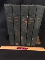 TEXAS AND TEXANS. Set of (5) books