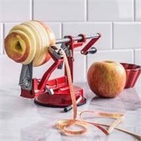 Apple Peeler Corer and Slicer in Red