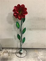 4 1/2ft Metal Flower