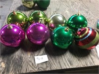 (8) Oversized Ornaments