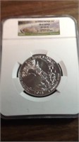 2015 5 ounce silver Blue Ridge Parkway Coin