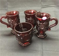 3 AVON Cape Cod Mugs and Small Cup