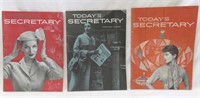 Today's Secretary Magazines 1954 1955