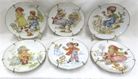 Royal Yarmouth Children Plates By Fingerhut 6 1/2D
