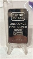 .999 1 oz Silver Bar