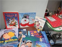 Lot of Christmas Books & Kids Books (Frosty)