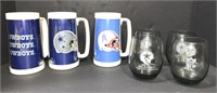 NFL Team Cups & Glasses