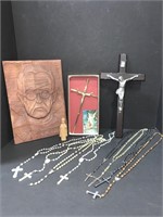 Rosaries & Crosses